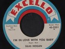 SILAS HOGAN: Dark Clouds Rollin' / I'm In Love With You Baby 45 (scarce, close