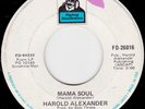 Harold Alexander - Mama Soul Flying Dutchman USA 45 VG Funk Jazz