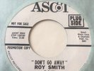 NORTHERN SOUL PROMO 45/ ROY SMITH 
