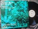 S.RICHTER Piano Recital SCHUMANN, BRAHMS, EURODISC STEREO WHITE Melodiya MINT