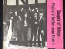 Yardbirds: Shape of things / You're a better man than I. Rare Danish issue. M-