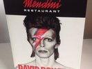 DAVID BOWIE IS PROMO MENU CARD GRONINGER MUSEUM EXHIBIT RESTAURANT 2015 V&A