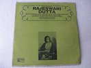 Songs Of Rabindranath Rajeswari Dutta 3424-0002 Bengali LP Record India NM-1433