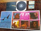 PINK FLOYD DARK SIDE OF THE MOON 1973 UK SOLID BLUE A2 B2, posters+stickers