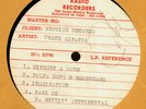 Frank Sinatra ACETATE 1961 one sided, 5 songs, Polka Dots & Moonbeams