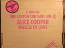 Alice Cooper “Muscle Of Love” Promotional Copy Lp Vinyl Record: Original