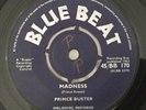 PRINCE BUSTER All Stars - Madness. UK Blue Beat 45’. 1963 Ska Original BB 170