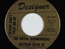 Black Gospel 45 - Royal Harmonizers - Savior Don't Pass Me By - Designer - VG++