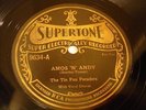 JAZZ TIN PAN PARADERS Amos & Andy / The Free & Easy SUPERTONE 9634 V++