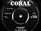 THE COUNT VICTORS Road Runner VINYL 45 Rockabilly Rock & Roll RARE UK CORAL 1963