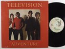 TELEVISION Adventure ELEKTRA LP NM/VG++ SHRINK