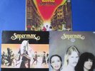 6x  SUPERMAX  LPs/12''  Types Of Skin, Don't Stop The Music,World Of Today(Blue)