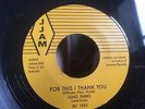 RARE R&B GINO PARKS - FOR THIS I THANK YOU plus GINO PARKS - FIRE - JJAM RECORDS