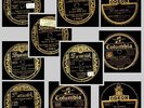 5x SWING & JAZZ AUF DEUTSCHEN SCHELLACK-LABELN;Armstrong,Krupa,Hampton....Set460