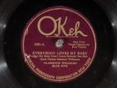 78 RPM -- Clarence Williams' Blue Five (Louis Armstrong), Okeh 8181, V+ Jazz