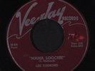 LEE DIAMOND: Mama Loochie / Hattie Malatti 45 (wol, killer 2-sider  tag residue