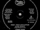 Jimmy Ross - First True Love Affair - Megafunk Records - 1981 #752801