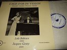 LOLA BOBESCO/JACQUES GENTY : L`AGE D`OR DU VIOLON ORIGINAL LP ALPHA DB 177 UK