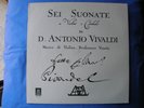 VIVALDI  6 PISENDEL SONATAS  GULLI LUCCINI POCATERRA  2 LP ARCOPHON AC 711 MINT