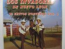 Los Invasores De Nuevo Leon - Lp - 15 Exitos Vol. 3 - Norteno Latin Sealed New