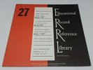 EDUCATIONAL REFERENCE RECORD LIBRARY Band Program #27 LP 1967 Vintage #MA