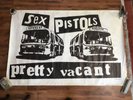Sex Pistols Pretty Vacant Poster Jamie Reid Johnny Rotten Vicious Punk
