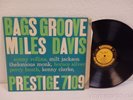 MILES DAVIS Bags Groove 1958 EX  LP Prestige 7109 DG RVG Sonny Rollins, Monk