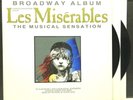Les Miserables The Musical Sensation Broadway Album LP Vinyl Record Album