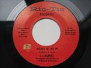 JJ BARNES: PLEASE LET ME IN / I THINK I FOUND A LOVE - 106 RIC-TIC 45 EX