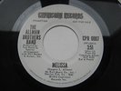 THE ALLMAN BROTHERS BAND: MELISSA / BLUE SKY - CPR WLP CAPRICORN 45 VG- to VG+