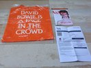 David Bowie Is A Face In The Crowd V&AExhibition Tote Bag/Pencil/Brochure/Ticket
