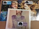 All 3 Taylor Swift 2018 RSD Numbered Color Vinyl Lps 1989 Fearless