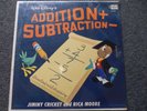 JIMINY CRICKET Addition + Subtraction LP 1963 Disney Disneyland DQ 1207 Sealed