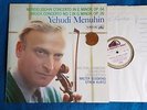 MENUHIN / Mendelssoh-Bruch Violin Concertos / EMI HMV Cream&Gold ASD 334