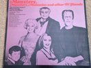 MONSTERS MUNSTERS MUMMIES AND OTHER TV FIENDS VINYL LP MILTON DELUGG MONO