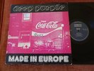 Deep Purple Made in Europe LP COCA COLA COVER Club edition  PORTUGAL ONLY