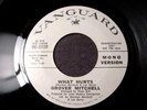 WLP DJ Promo Vanguard 45 Grover Mitchell WHAT HURTS Funky Northern Soul NM 1971