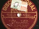 78 RPM DISCO NACIONAL ODEON 18830 - CARLOS GARDEL - YIRA YIRA - TANGO ARGENTINA