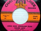 HOLLYWOOD ARGYLES Kim Fowley 45 Long Hair Unsquare Dude Called Jack b/w Ole w189