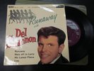 DEL SHANNON RUNAWAY WITH EP 1962 LONDON RE-K 1332 EXCELLENT   RARE