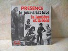 RARE Daniel Balavoine Présence premier 45 tours deux titres 1971
