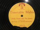 Rare 1946   Timetable Mable   Dolly Dawn   Boston & Maine Railroad 78 Record