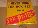 SEX PISTOLS - NEVER MIND THE BOX SET HERE'S THE SEX PISTOLS BELSEN DEMO 7