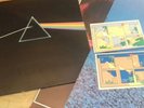 Pink Floyd Dark Side Of The Moon Early UK Press LP +Posters +Stickers Ex Rare