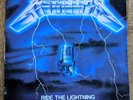 Metallica - Ride the Lightning LP 1984 Elektra 60396-1 w/ 