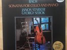 JANOS STARKER GYORGY SEBOK - BACH SONATAS MERCURY SRI-75104 Vinyl Record EX LP