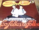 HARRY STONEHAM & JOHNNY EYDEN TWO FELLAS TO FOLLOW MONO 1st UK LP 67 FUNK BREAKS
