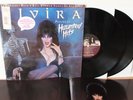 ELVIRA Haunted Hits 2xLP (Rhino R1-71492, 1988) NM- w Poster, The Cramps