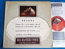 ALP 1282 BRAHMS Violin sonatas DE VITO & FISCHER UK HMV first issue