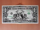 Alice Cooper Billion Dollar Babies Original 1973 Bank Note ( K56013 )